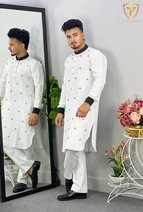 A-A EID SPECIAL STONE PANJABI CODE-6883