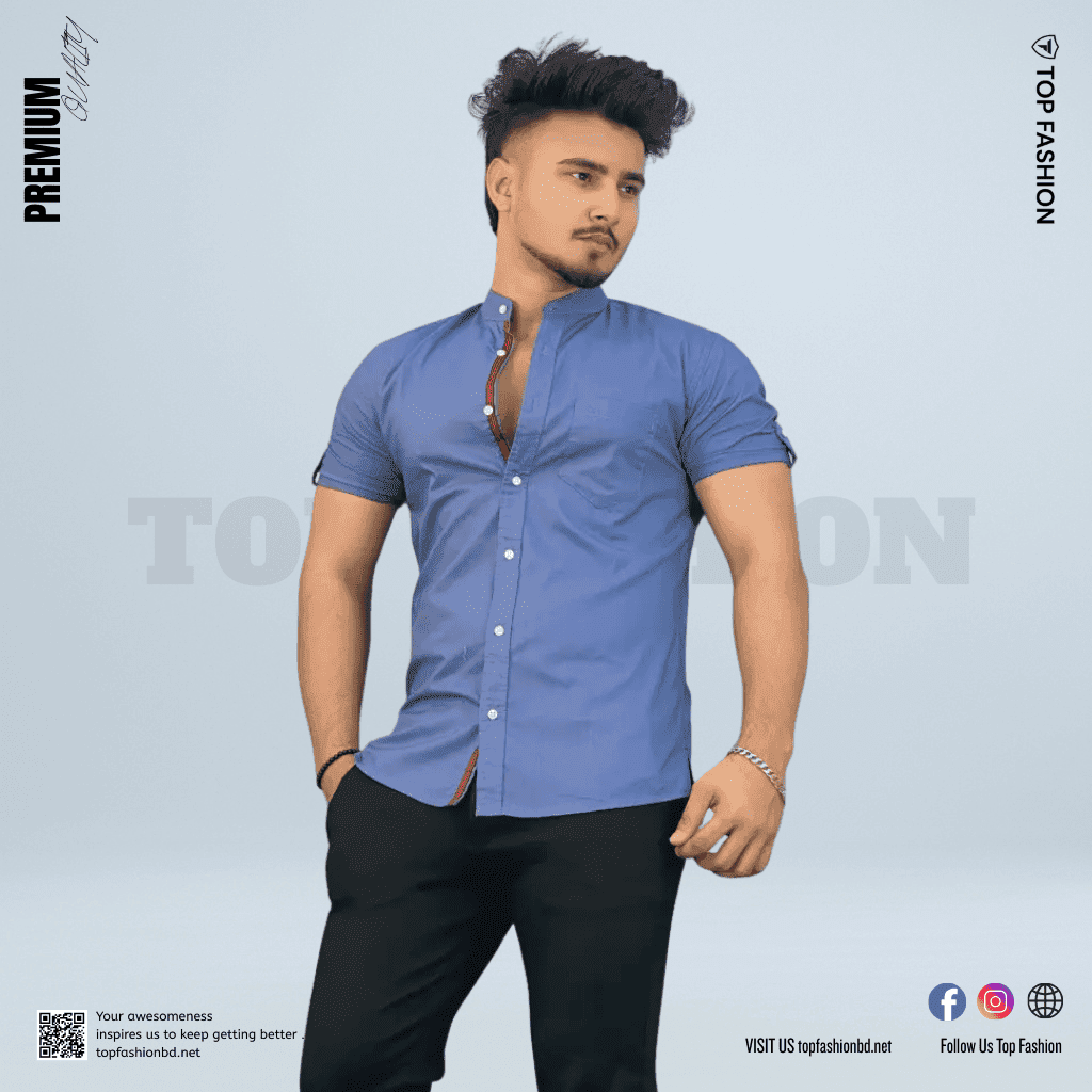 HALF SHIRT ROYAL BLUE CODE- RB04