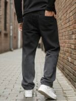 1-JEANS BAGGY BLACK & ASH CODE-SBB99 - Image 4