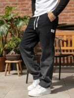 1-JEANS BAGGY BLACK & ASH CODE-SBB99