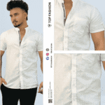 HALF SHIRT PURE WHITE  CODE- PW05 - Image 2