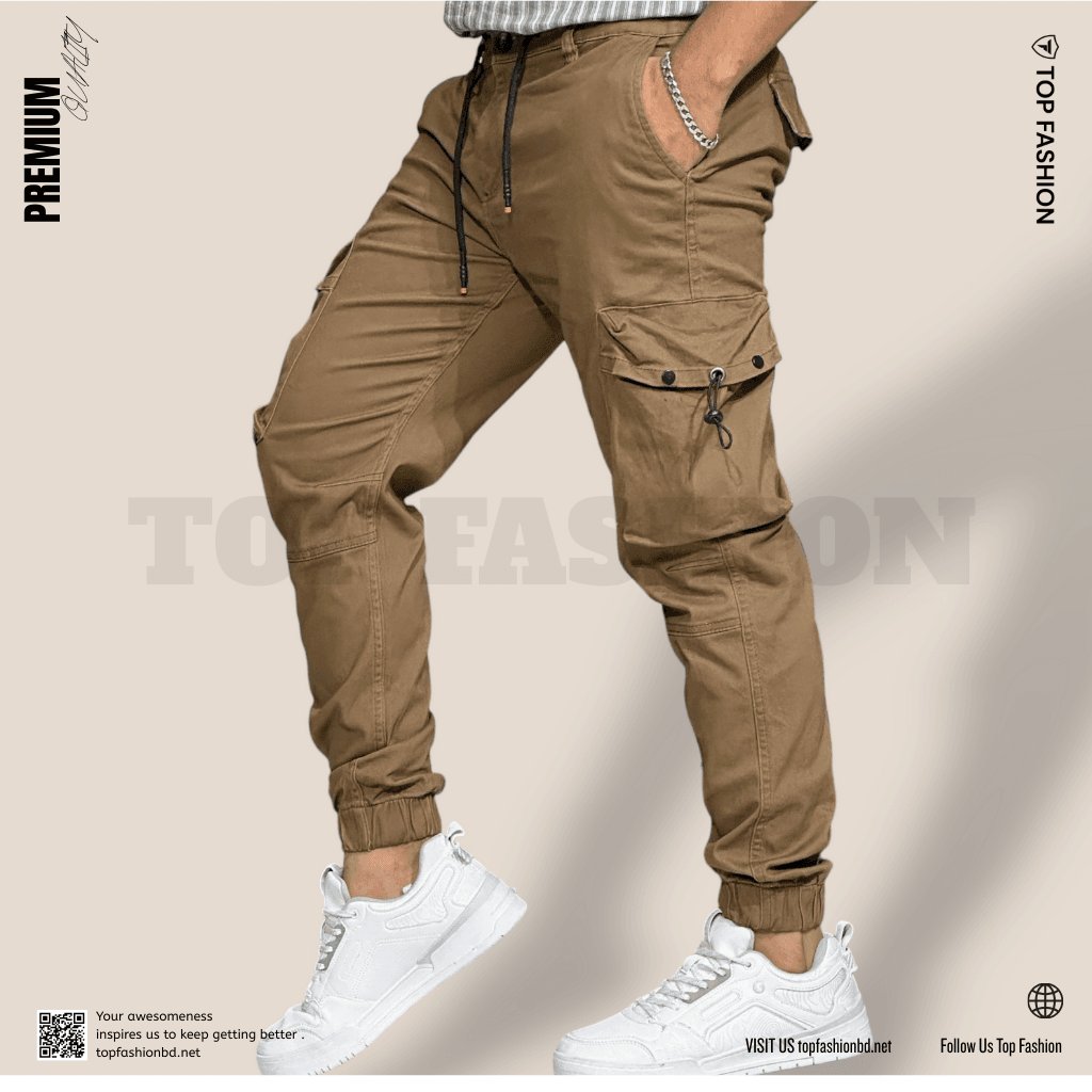 CARGO JOGGERS BROWN-07