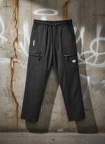 CARGO DOBBY PANT BLACK CODE-CD64 - Image 6