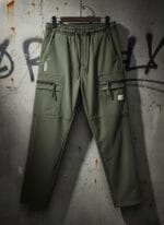 CARGO DOBBY PANT OLIVE CODE-CD65 - Image 4