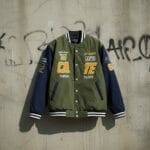 VARSITY JACKET OLIVE CODE-VJ03 - Image 6