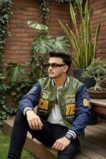 VARSITY JACKET OLIVE CODE-VJ03 - Image 4