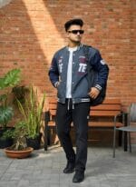 VARSITY JACKET ASH CODE-VJ04 - Image 2