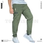 CARGO DOBBY PANT OLIVE CODE-CD65 - Image 5