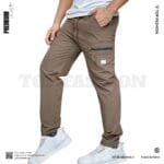 CARGO DOBBY PANT BROWN CODE-CD68 - Image 4