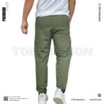 CARGO DOBBY PANT OLIVE CODE-CD65 - Image 6