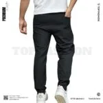 CARGO DOBBY PANT BLACK CODE-CD64 - Image 5