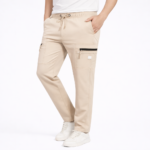 CARGO DOBBY PANT BEIGE CODE-CD67