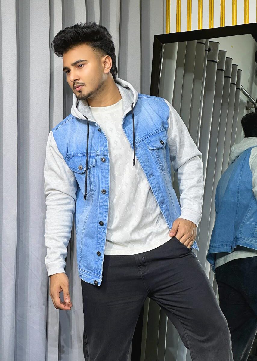 1-DENIM HOODIE LIGHT COLOR CODE-DHL24