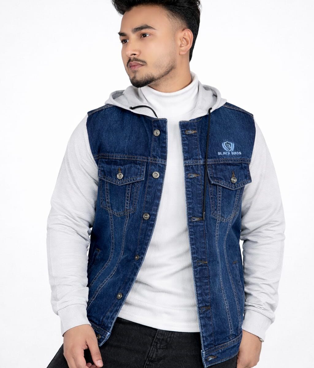 1-A DENIM HOODIE CODE-NH72