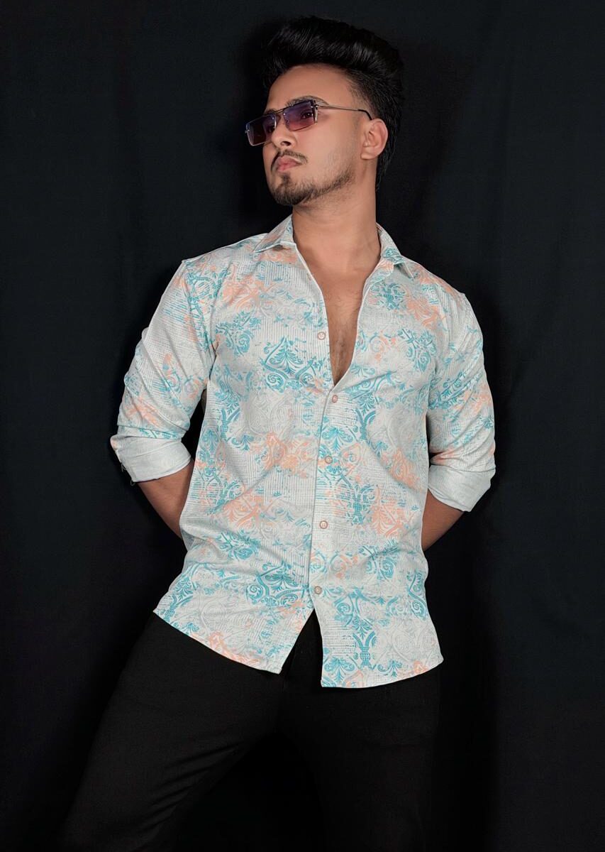 LUXURY PRINT SHIRT CODE-PS06