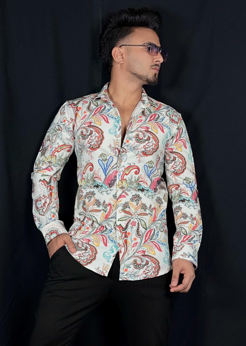 LUXURY PRINT SHIRT CODE-PS04