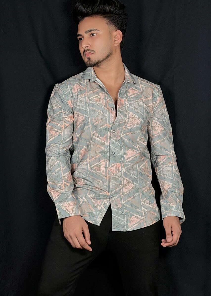 LUXURY PRINT SHIRT CODE-PS02
