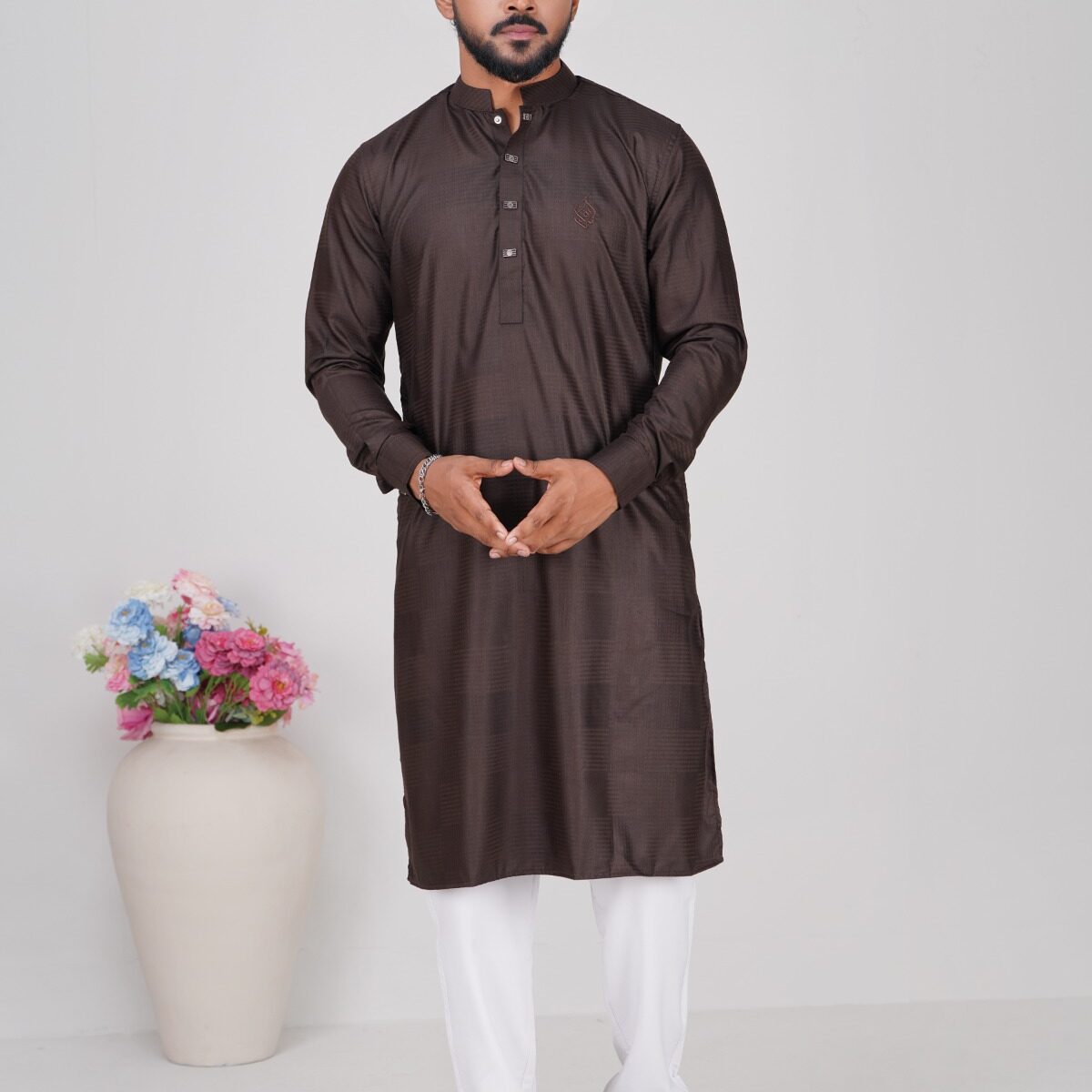 ELEGANT BAMBOO COTTON PANJABI CODE-BC06