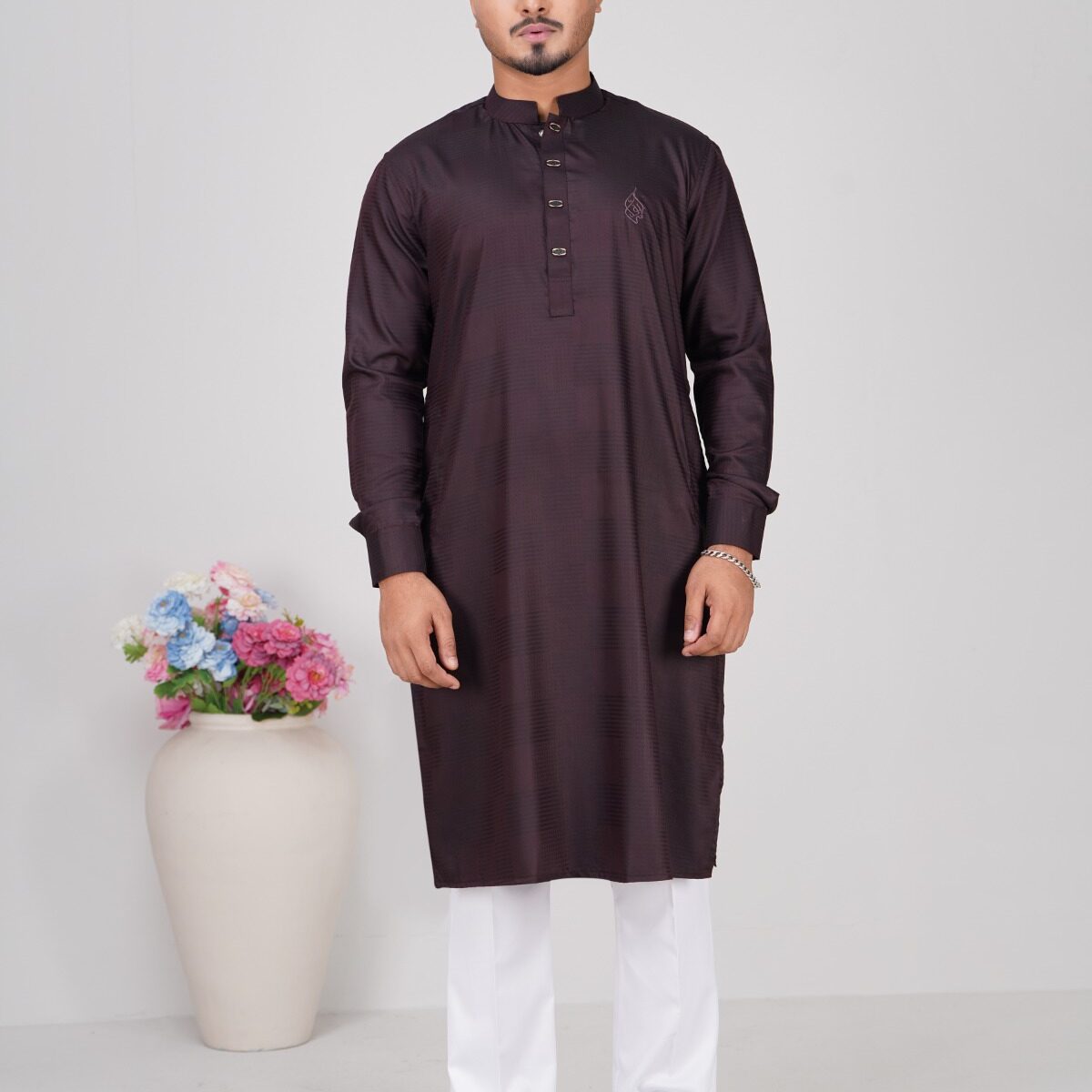 ELEGANT BAMBOO COTTON PANJABI CODE-BC05