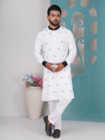 ELEGANT STONE WORK PANJABI CODE-SP02