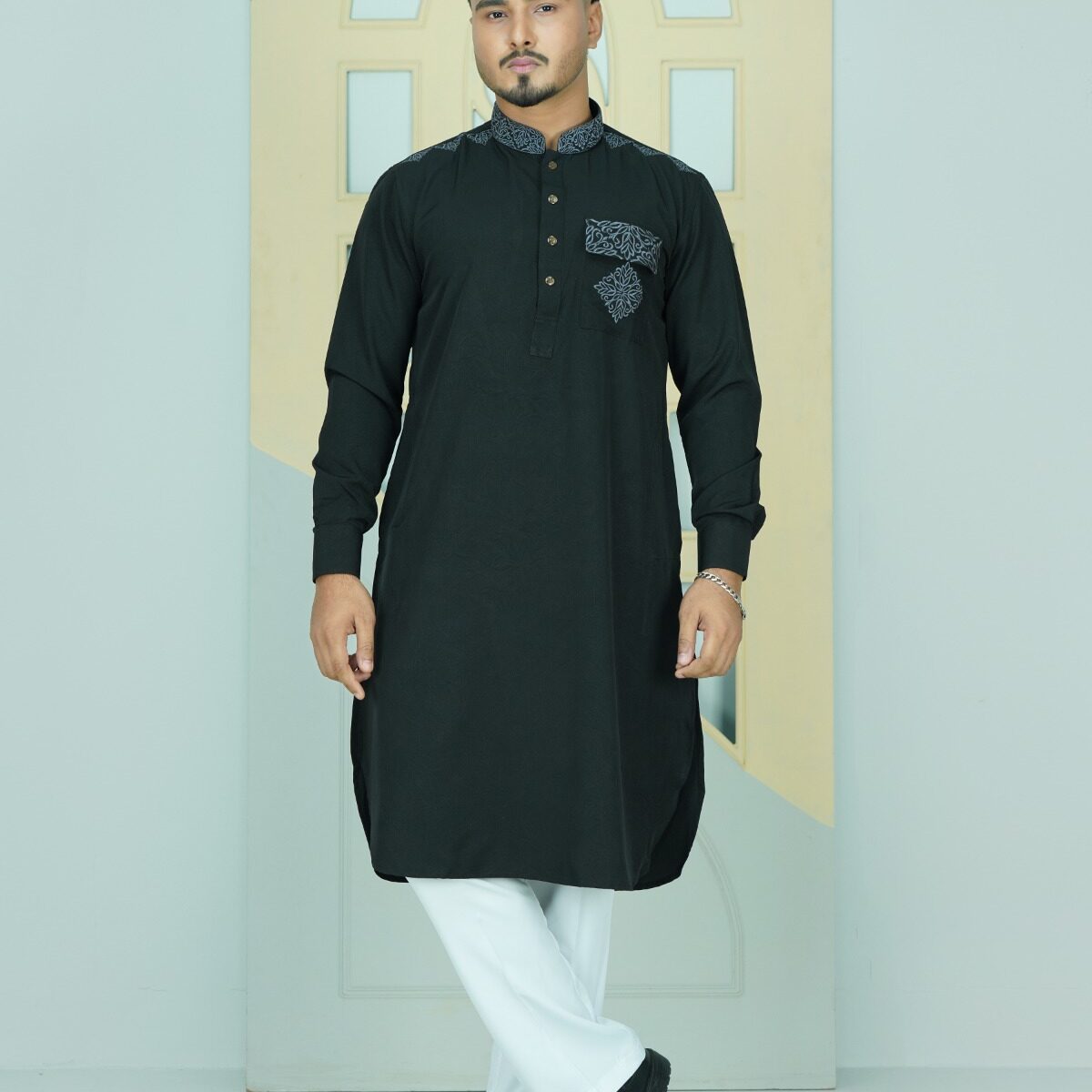 ELEGANT KABLI DESIGN PANJABI CODE-KP01