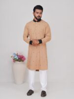 ELEGANT STONE WORK PANJABI CODE-SP04