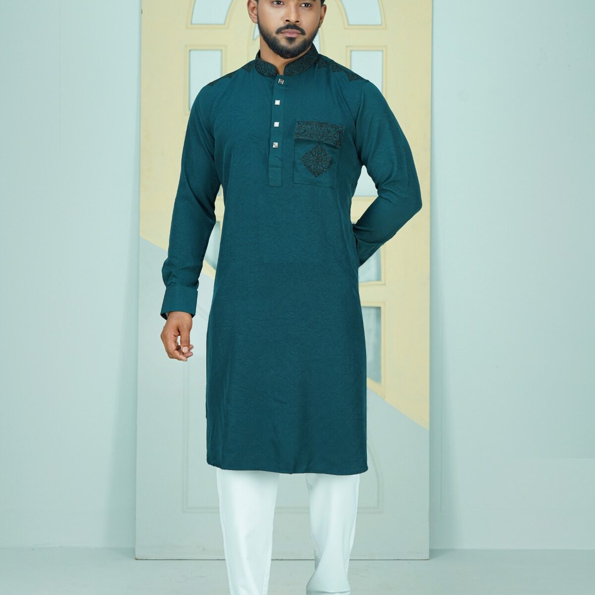ELEGANT KABLI DESIGN PANJABI CODE-KP04