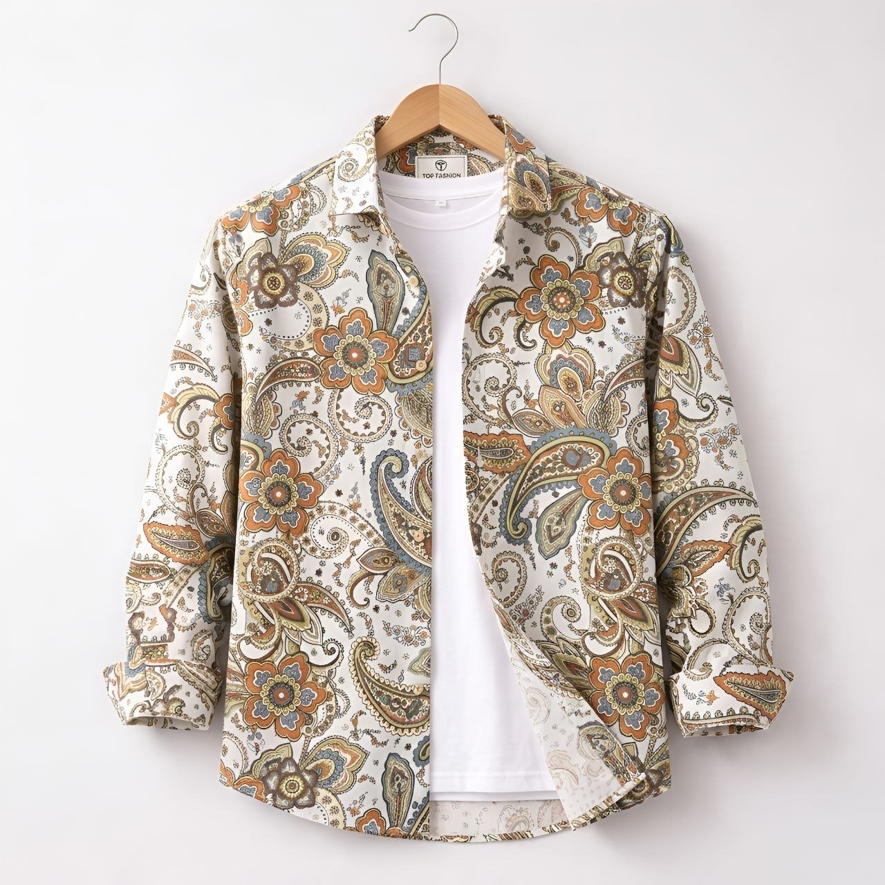 photo_6233330704804679874_y LUXURY PRINT SHIRT CODE-NPS88 - Image 1